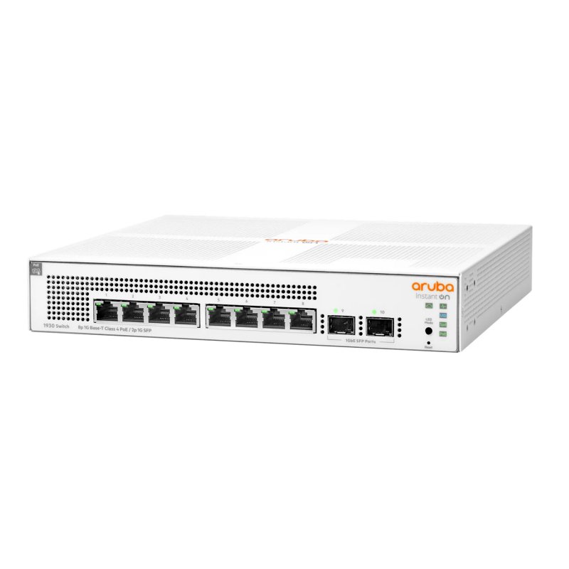 HPE NW ION 1930 8XGBE POE 2SFP 124W Switch HPE NW ION 1930 8XGBE POE 2SFP 124W Switch