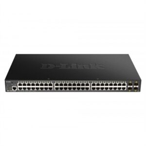 D-Link Switch DGS-1250-52XMP/E 48XG POE+4X10G SFP+