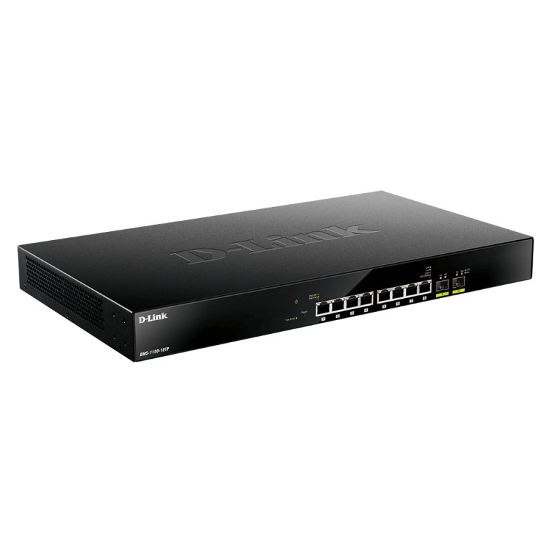 D-Link Switch DMS-1100-10TP 8X2.5GBE POE 2XSFP+ D-Link Switch DMS-1100-10TP 8X2.5GBE POE 2XSFP+