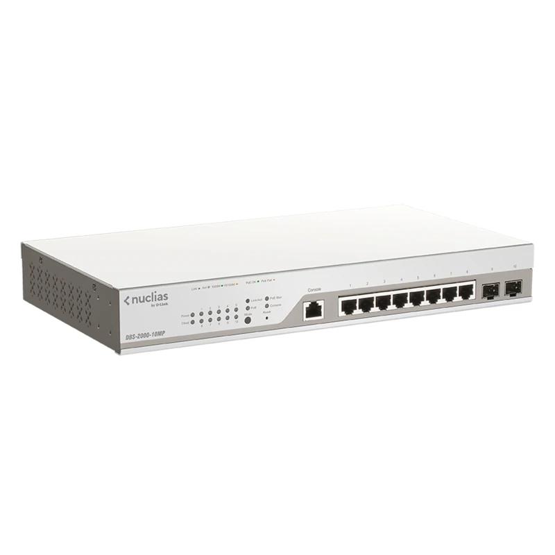 D-Link DBS-2000-10MP/E 10xGb PoE+ Switch 2xSFP 1Y D-Link DBS-2000-10MP/E 10xGb PoE+ Switch 2xSFP 1Y