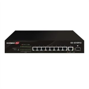Edimax Switch gs-5210plg 10xgbe lr poe+ (1xsfp)