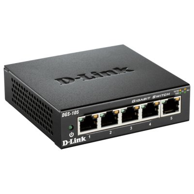 D-Link Switch DGS-105 5xgb metal D-Link Switch DGS-105 5xgb metal