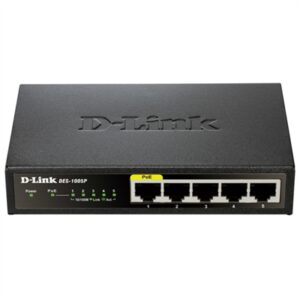 D-Link Switch DES-1005p 5x10/100Mbps 1xpoe