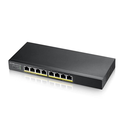 ZyXEL Gs1915-8ep smart switch 8xgbe poe 60w nebulosa