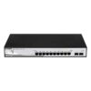 D-Link Switch DGS-1210-10P/E 8XGB POE 2XSFP