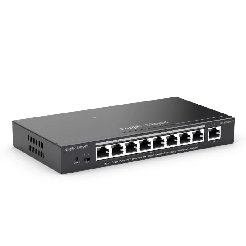 Reyee ES209GC-P Switch 9xgBE (8 Poe/Poe+) 120W Reyee ES209GC-P Switch 9xgBE (8 Poe/Poe+) 120W
