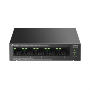 TP-Link Switch LS105GP 4XGB POE+ 1XGB 65W