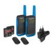 MOTOROLA T62 Walkie Talkie 8Km 16CH Blue Duo