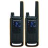 MOTOROLA T82 Extrem Walkie Talkie Duo UK with Adapter