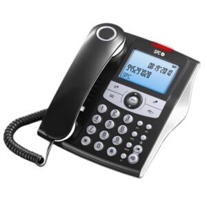 SPC 3804N ELEGANCE ID 70M ML ID LCD Black Phone