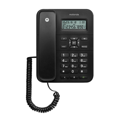 MOTOROLA CT202 ML ID LCD Black Phone