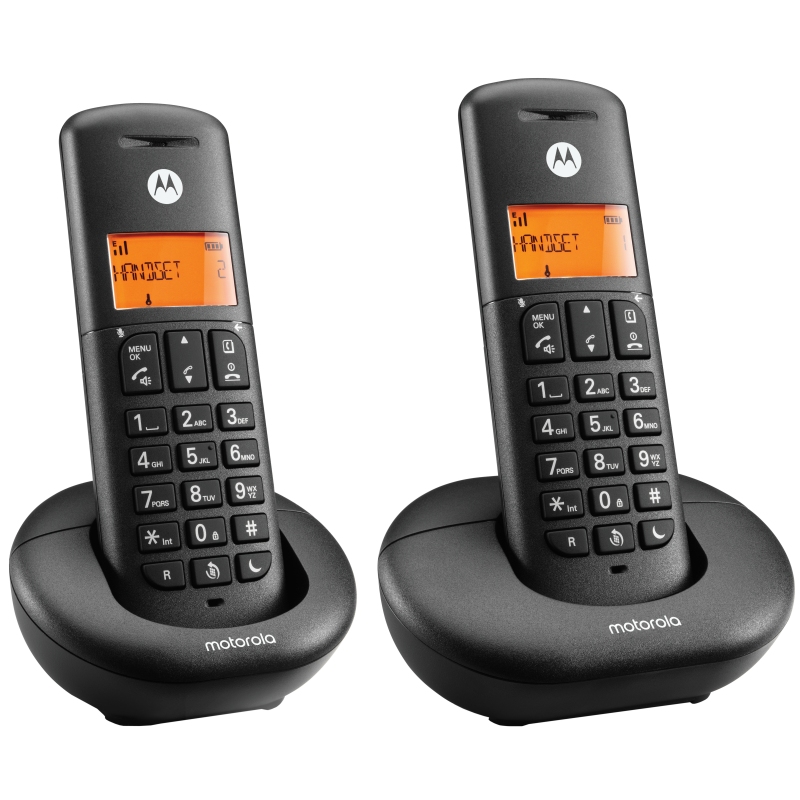 MOTOROLA E202 DECT Call Blocking Duo Phone MOTOROLA E202 DECT Call Blocking Duo Phone