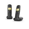 Gigaset A270 Inalámbrico DECT Duo Preto