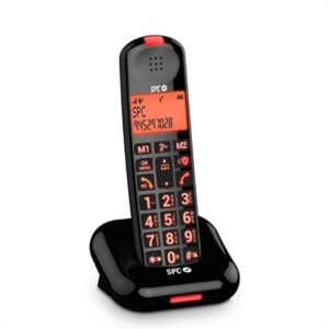 SPC 7612N Cordless Phone COMFORT KAIRO Black