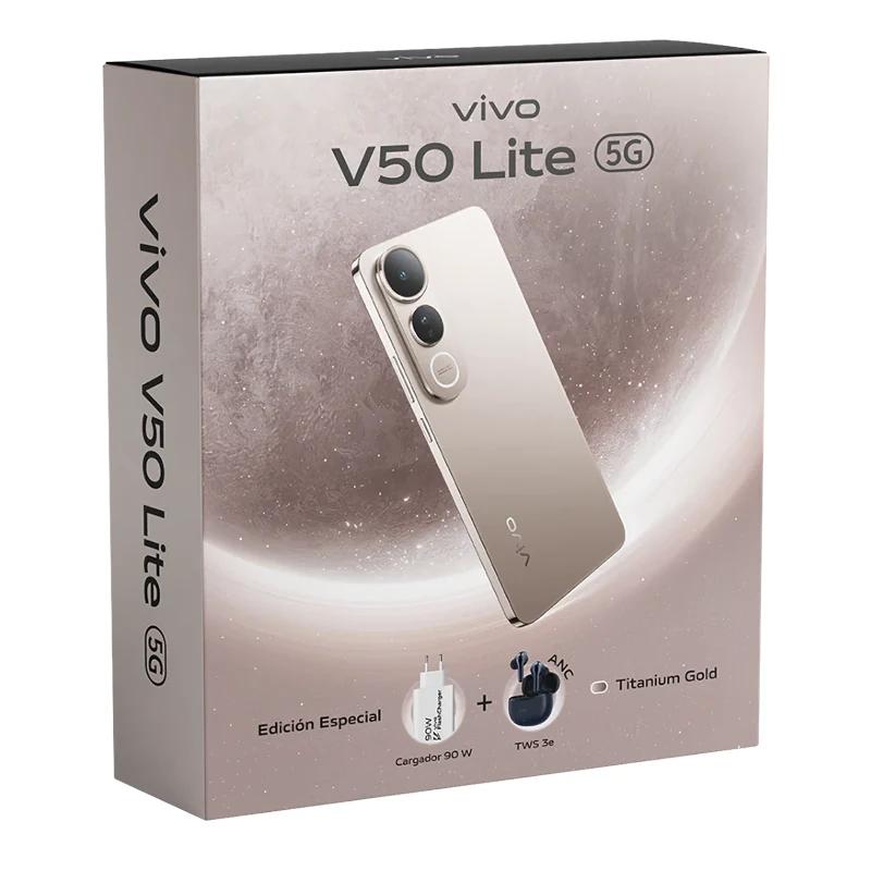 VIVO V50 Lite 5G 6.77" 8GB 256GB Gold Bundle VIVO V50 Lite 5G 6.77" 8GB 256GB Gold Bundle