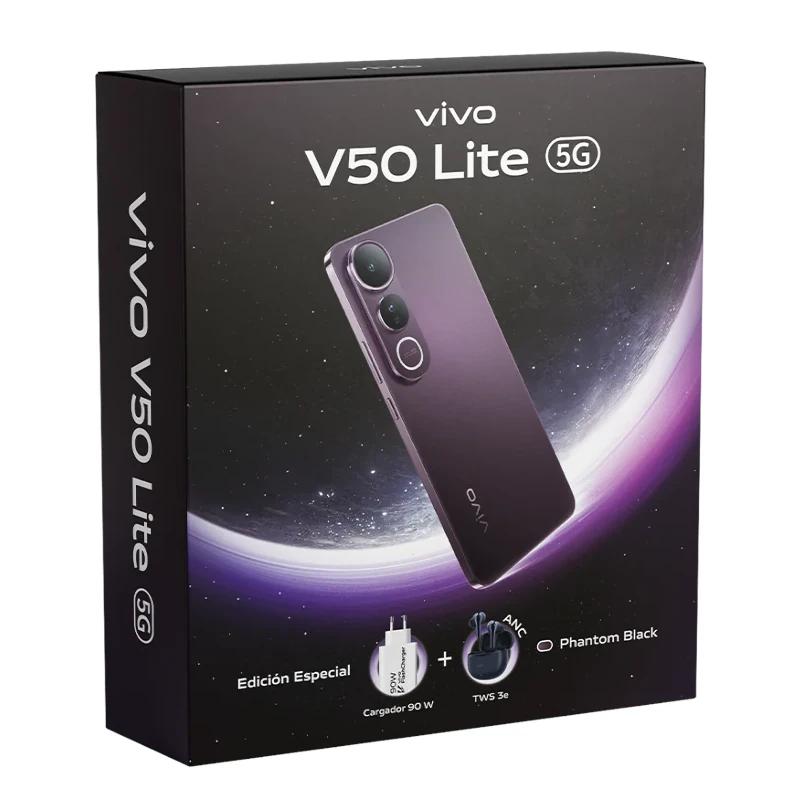 VIVO V50 Lite 5G 6.77" 8Gb 256Gb Preto Bundle VIVO V50 Lite 5G 6.77" 8Gb 256Gb Preto Bundle