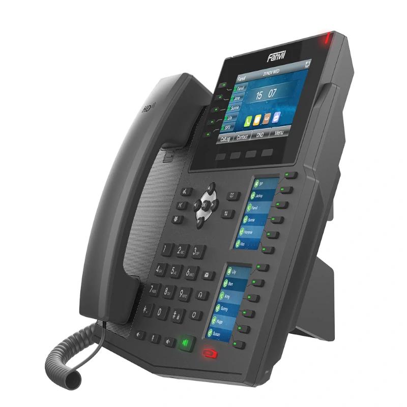 Fanvil X6U, 20 SIP lines, 2 side screens Fanvil X6U, 20 SIP lines, 2 side screens