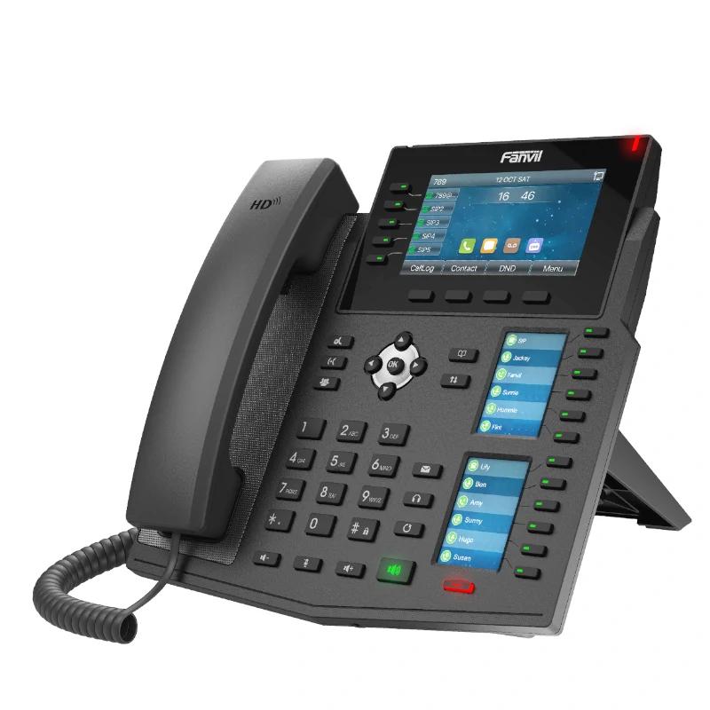 Fanvil X6U, 20 SIP lines, 2 side screens Fanvil X6U, 20 SIP lines, 2 side screens