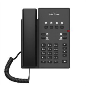 Fanvil H1, hotel phone, 2 line keys