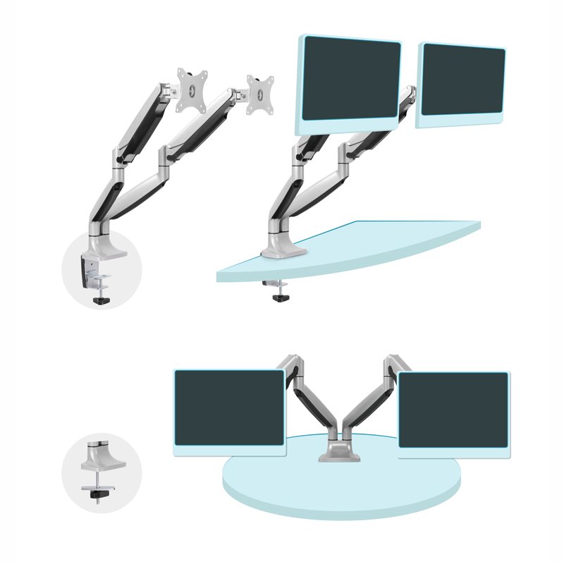 Tooq DB3132TNR-S Table Mount incl/tilt 2brz 13-32" Tooq DB3132TNR-S Table Mount incl/tilt 2brz 13-32"