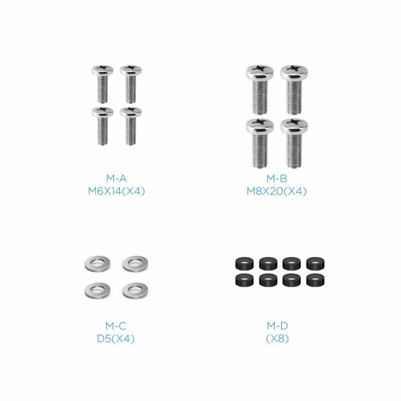 Tooq VESA 200x200 Adapter for 23"-42" Screens Tooq VESA 200x200 Adapter for 23"-42" Screens