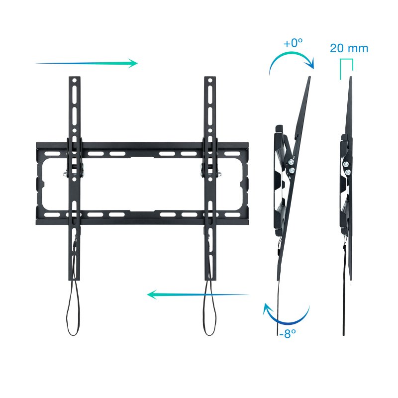 Tooq Wall Mount LP1071T-B for Screens 32-70" Tooq Wall Mount LP1071T-B for Screens 32-70"