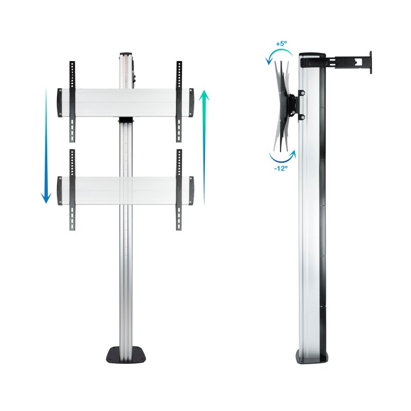 Tooq FS2270M-B Fixed Floor Stand 37-70" Tooq FS2270M-B Fixed Floor Stand 37-70"