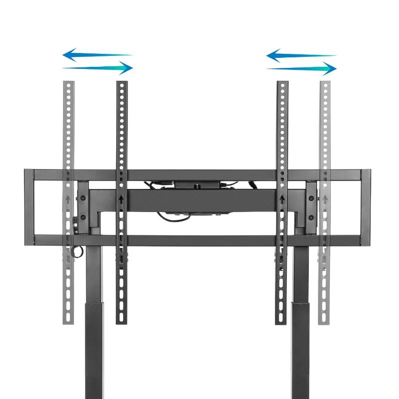 Tooq Electric Floor Stand with Wheels for 55"-100" TVs Tooq Electric Floor Stand with Wheels for 55"-100" TVs