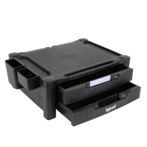 Elevador Monitor 2 Trays Black