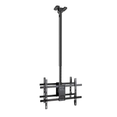 Tooq LPCE2286TSLI-XL-B Ceiling Mount for 2 TVs 43"-86"