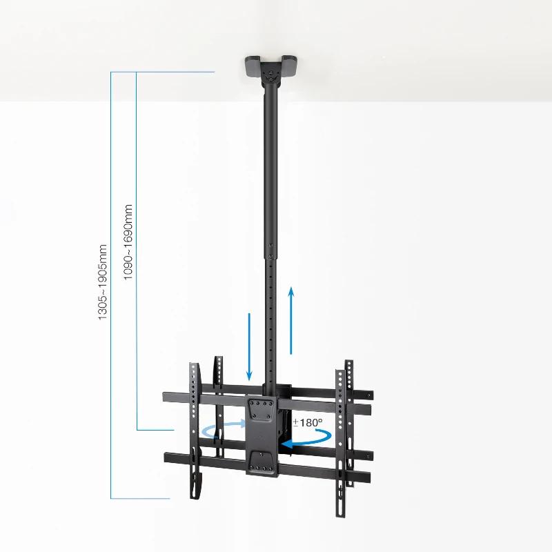 Tooq LPCE2286TSLI-XL-B Ceiling Mount for 2 TVs 43"-86" Tooq LPCE2286TSLI-XL-B Ceiling Mount for 2 TVs 43"-86"