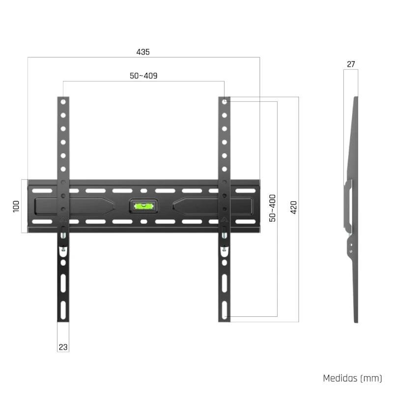 Iggual SPTV11-L TV Wall Mount 21"-75" 45Kg Fixed Iggual SPTV11-L TV Wall Mount 21"-75" 45Kg Fixed