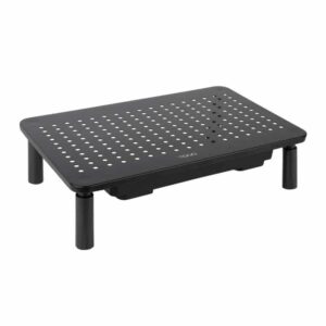 Tooq TQMR087 Suporte elevatório para monitores com gaveta