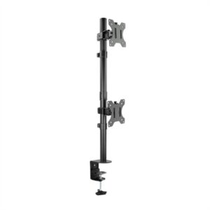Tooq DB1233TNV-B Suporte de mesa 2 braços verticais
