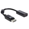 Delock Displayport M to HDMI H Black