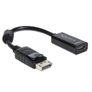 Delock Displayport M to HDMI H Black