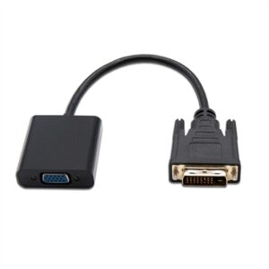 Nanocable DVI 24+1/M to VGA HDB15/H Converter 10 cm