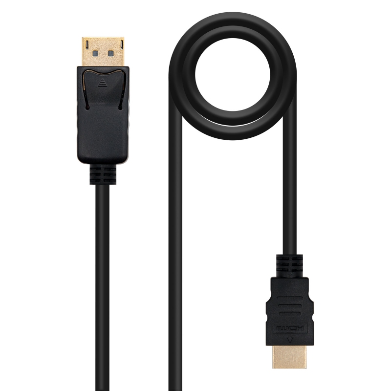 Nanocable DP to HDMI Converter Cable 3 M Black Nanocable DP to HDMI Converter Cable 3 M Black