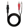 Nanocable 3.5mm Jack to 2xRCA Audio Cable, 3m