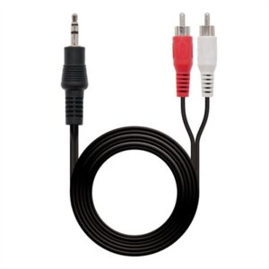 Nanocable 3.5mm Jack to 2xRCA Audio Cable, 3m