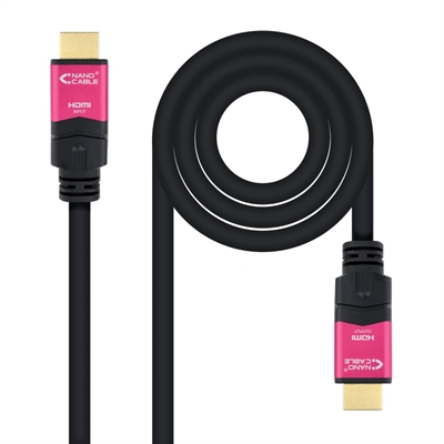 Nanocable HDMI V2.0 Cable 4K@60Hz M/M 15m