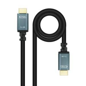 Cabo HDMI 2.1 IRIS 8K M/M Nanocable, 3 metros