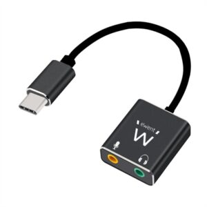 Ewent USB Type C/Jack Audio Adapter Cable