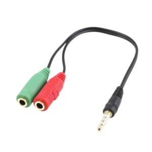 Ewent Audio Cable 3.5M-2x3.5F 0.15m