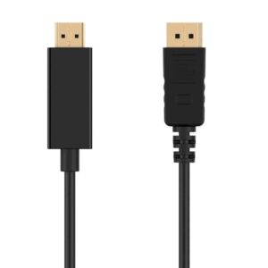 Ewent DisplayPort to HDMI Cable, 1.2 1m