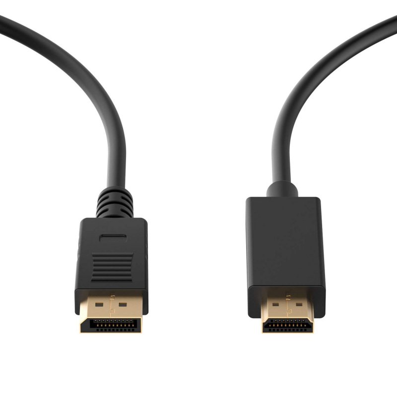 Ewent DisplayPort to HDMI Cable, 1.2 1.8m Ewent DisplayPort to HDMI Cable, 1.2 1.8m