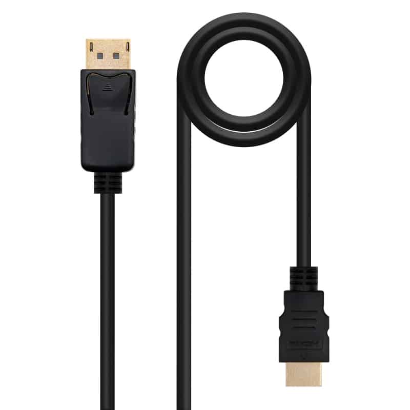 Nanocable DP to HDMI Converter Cable 1 M Black