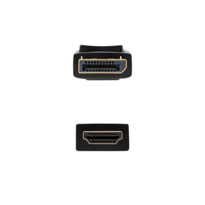 Nanocable DP to HDMI Converter Cable 1 M Black Nanocable DP to HDMI Converter Cable 1 M Black