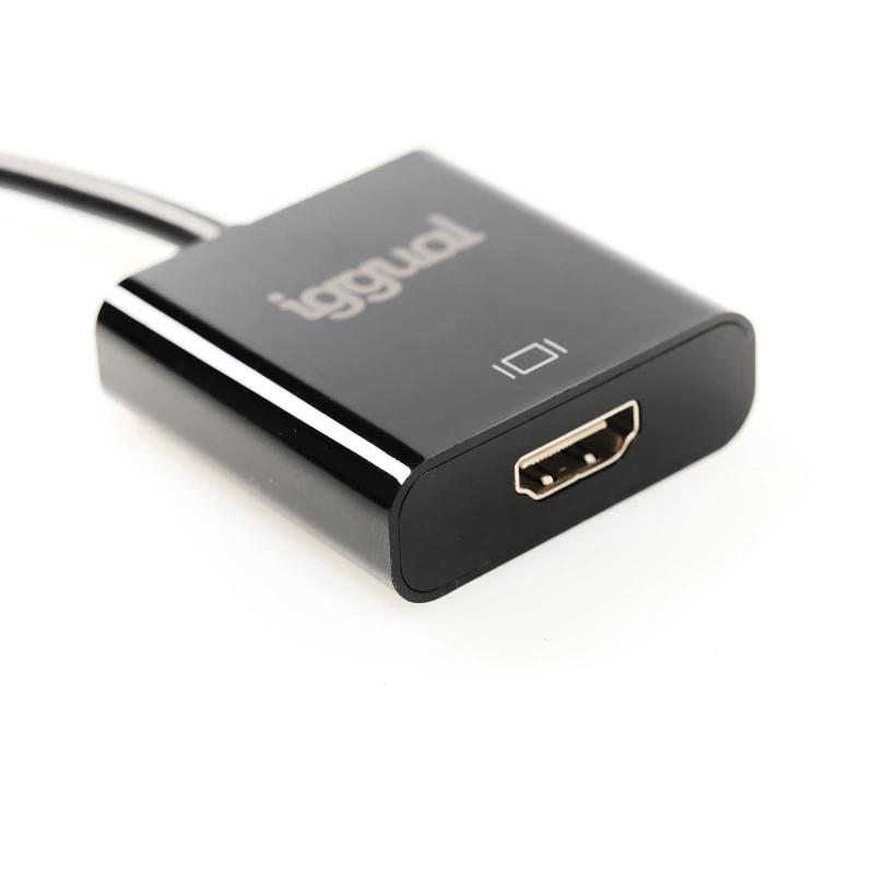 iggual Adaptador DisplayPort (M) a HDMI (H) iggual Adaptador DisplayPort (M) a HDMI (H)