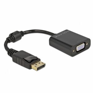Delock Displayport 1.2 Male to VGA 15 Pin Adapter